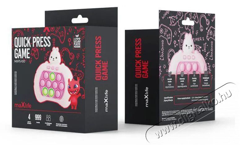 MAXLIFE MXPS-100 Hordozhat&oacute; j&aacute;t&eacute;k - nyuszi H&aacute;ztart&aacute;s / Otthon / K&uuml;lt&eacute;r - J&aacute;t&eacute;k / Sport - Kreat&iacute;v / k&eacute;szs&eacute;gfejlesztő j&aacute;t&eacute;k - 521552