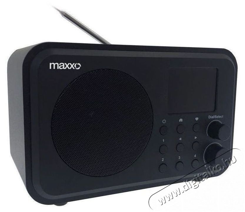 Maxxo DAB + internetes - DT02 Audio-Video / Hifi / Multim&eacute;dia - R&aacute;di&oacute; / &oacute;r&aacute;s r&aacute;di&oacute; - Hordozhat&oacute;, zseb-, t&aacute;ska r&aacute;di&oacute; - 525308