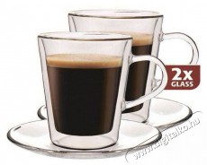 Maxxo Thermal poharak DF909 csészealjjal 2db 220ml Konyhai termékek - Konyhai eszköz - Készlet / szett - 525317