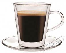 Maxxo Thermal poharak DH907 csészealjjal 2db 100ml Konyhai termékek - Konyhai eszköz - Készlet / szett - 525320