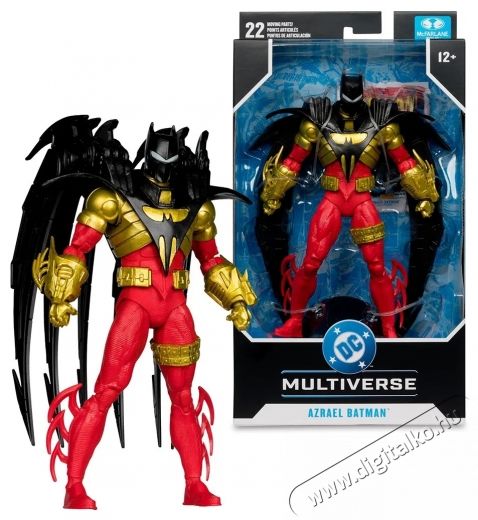 McFarlane DC - Azrael Batman (Knightquest) H&aacute;ztart&aacute;s / Otthon / K&uuml;lt&eacute;r - J&aacute;t&eacute;k / Sport - J&aacute;t&eacute;kfigura - 531957