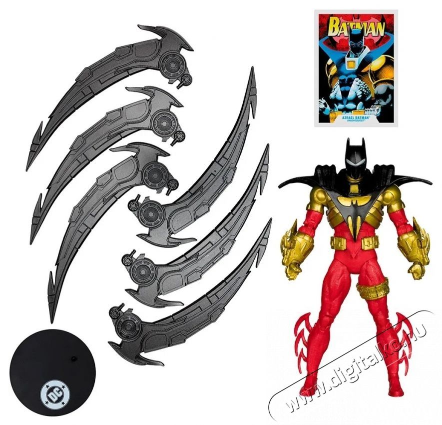 McFarlane DC - Azrael Batman (Knightquest) H&aacute;ztart&aacute;s / Otthon / K&uuml;lt&eacute;r - J&aacute;t&eacute;k / Sport - J&aacute;t&eacute;kfigura - 531957