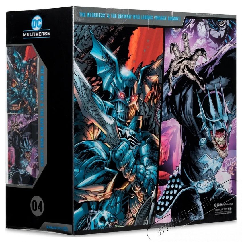 McFarlane DC - Batman Who Laughs (Knight Armor) and The Merciless (Dark Multiverse) H&aacute;ztart&aacute;s / Otthon / K&uuml;lt&eacute;r - J&aacute;t&eacute;k / Sport - J&aacute;t&eacute;kfigura - 531959