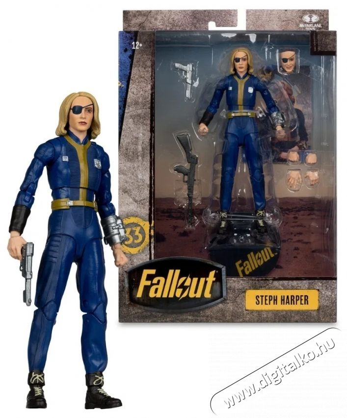 McFarlane Fallout - Steph Harper - figura H&aacute;ztart&aacute;s / Otthon / K&uuml;lt&eacute;r - J&aacute;t&eacute;k / Sport - J&aacute;t&eacute;kfigura - 531956