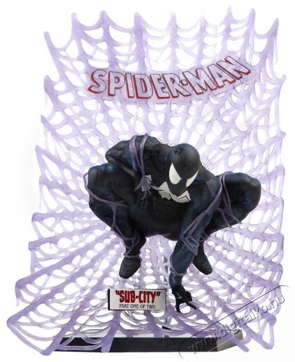 McFarlane Marvel - Black Suit Spider-Man w/CH H&aacute;ztart&aacute;s / Otthon / K&uuml;lt&eacute;r - J&aacute;t&eacute;k / Sport - J&aacute;t&eacute;kfigura - 531938