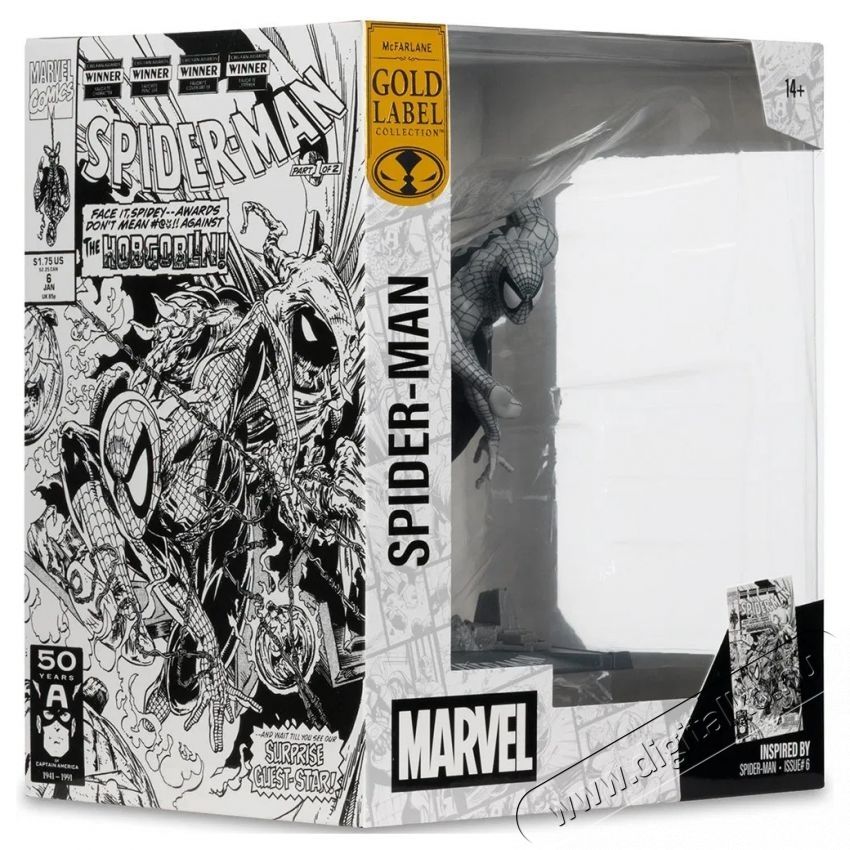 McFarlane Marvel - Spider-Man (Issue 6) H&aacute;ztart&aacute;s / Otthon / K&uuml;lt&eacute;r - J&aacute;t&eacute;k / Sport - J&aacute;t&eacute;kfigura - 531947