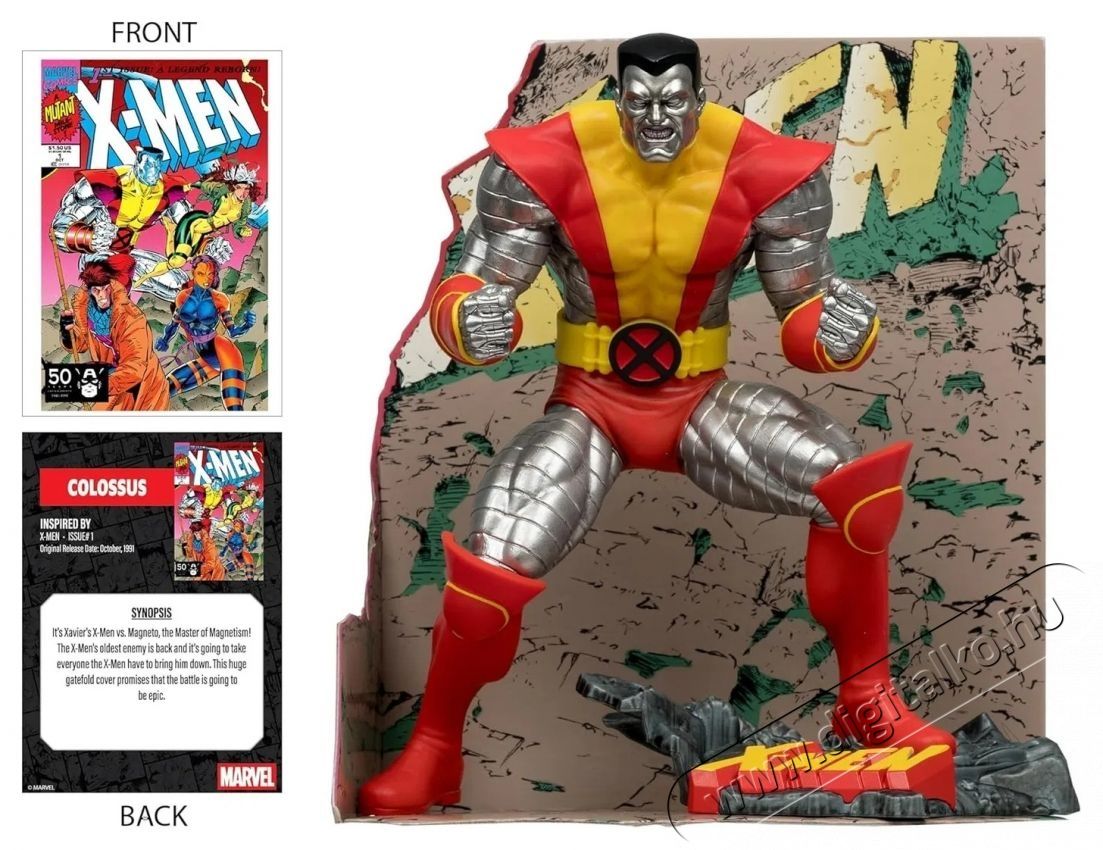 McFarlane X-men - Colossus H&aacute;ztart&aacute;s / Otthon / K&uuml;lt&eacute;r - J&aacute;t&eacute;k / Sport - J&aacute;t&eacute;kfigura - 531940