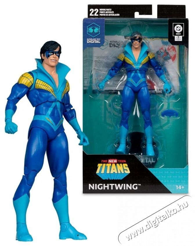 McFarlane DC - Nightwing (Teen Titans) H&aacute;ztart&aacute;s / Otthon / K&uuml;lt&eacute;r - J&aacute;t&eacute;k / Sport - J&aacute;t&eacute;kfigura - 531960