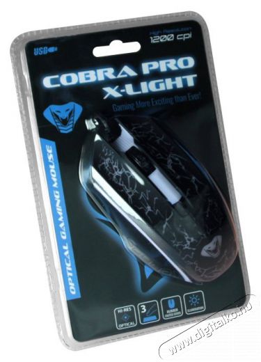 Media-Tech MT1117 Cobra Pro X-Light Gamer egér Iroda és számítástechnika - Egér - Vezetékes egér - 334432