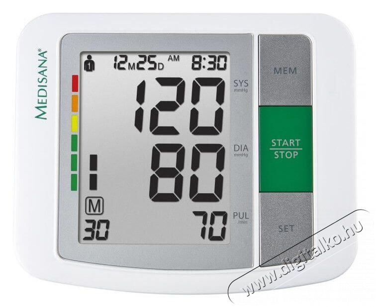 Medisana BU-510 felkaros v&eacute;rnyom&aacute;sm&eacute;rő Sz&eacute;ps&eacute;g&aacute;pol&aacute;s / Eg&eacute;szs&eacute;g - V&eacute;rnyom&aacute;sm&eacute;rő - Felkaros v&eacute;rnyom&aacute;sm&eacute;rő - 337410