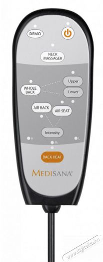Medisana MC 825 Shiatsu és akupresszúrás masszázsülésbetét Szépségápolás / Egészség - Masszírozás / relaxáció - Masszázsülés - 337439