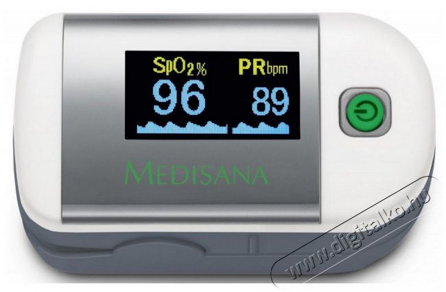 Medisana PM 100 pulzoximéter Szépségápolás / Egészség - Vérnyomásmérő - Csukló vérnyomásmérő - 337447