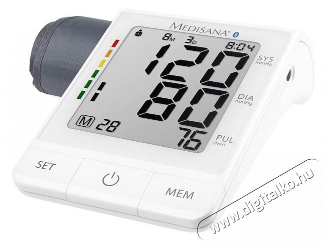Medisana 51174 Felkaros vérnyomásmérő - okos Szépségápolás / Egészség - Vérnyomásmérő - Felkaros vérnyomásmérő - 366030