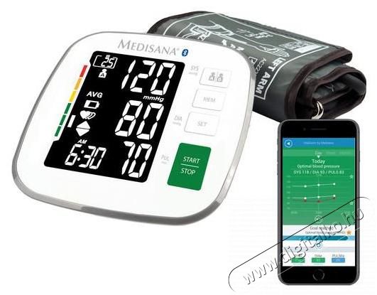 Medisana 51184 BU542 Felkaros vérnyomásmérő - okos Szépségápolás / Egészség - Vérnyomásmérő - Felkaros vérnyomásmérő