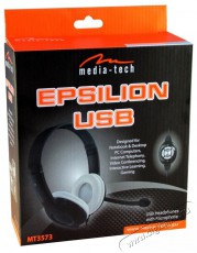 Media-Tech MT3573 fejhallgató mikrofonnal Audio-Video / Hifi / Multimédia - Fül és Fejhallgatók - Fejhallgató mikrofonnal / headset - 378850