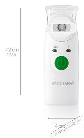 Medisana IN 525 ultrahangos inhalátor - fehér Szépségápolás / Egészség - Arc / bőr ápolás - Arcszauna - 379666