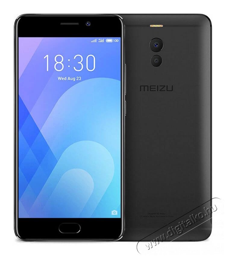 Meizu M6 Note 5,5 LTE 32GB Dual SIM EU fekete okostelefon Újdonságok - Új termékek - 341424