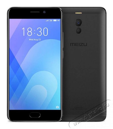 Meizu M6 Note 5,5 LTE 32GB Dual SIM EU fekete okostelefon Újdonságok - Új termékek - 341424