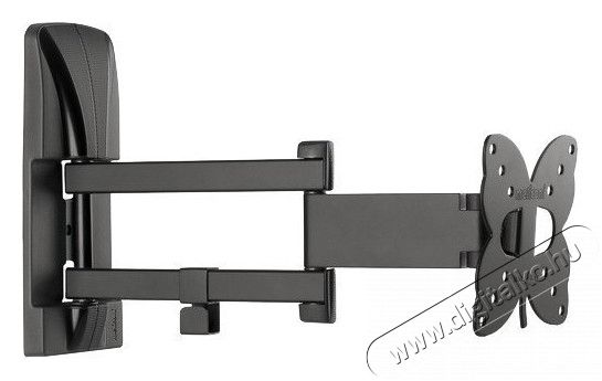 Meliconi Slimstyle 100 SDR dupla karos dönthető forgatható VESA 100 TV fali konzol Újdonságok - Új termékek - 333431