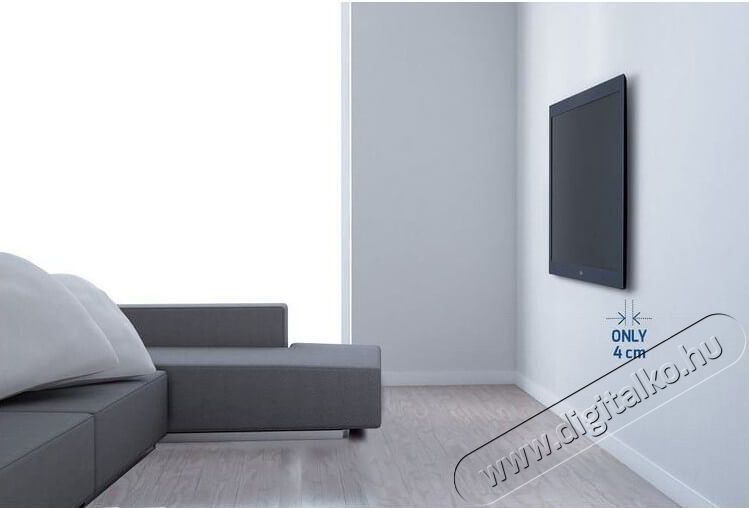 Meliconi Slimstyle 100 SDR dupla karos dönthető forgatható VESA 100 TV fali konzol Újdonságok - Új termékek - 333431