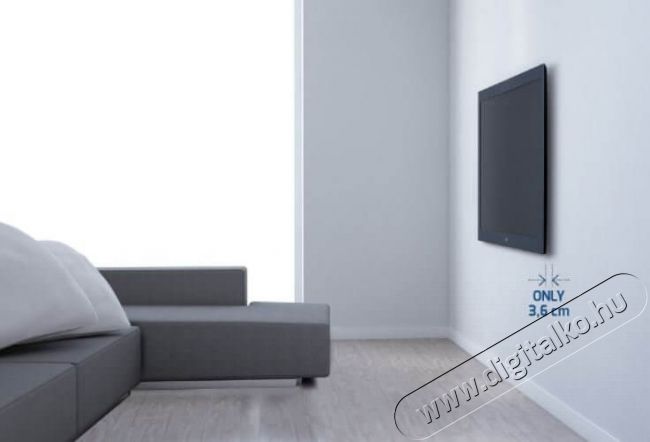 Meliconi Slimstyle 100 ST dönthető forgatható VESA 100 TV fali konzol Újdonságok - Új termékek - 333432