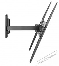Meliconi FlatStyle ER400 40-55 VESA 400x400 karos dönthető, forgatható fali konzol Tv kiegészítők - Fali tartó / konzol - Fali készülék tartó - 379681
