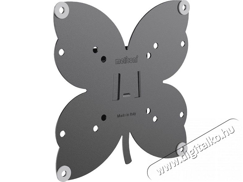 Meliconi SlimStyle Plus 200 S 26-45 VESA 200x200 fix fali konzol Tv kiegészítők - Fali tartó / konzol - Fali készülék tartó - 379686