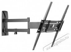 Meliconi SlimStyle Plus 400 SDR 40"-82" VESA 400x400 dupla karos dönthető, forgatható fali konzol Tv kiegészítők - Fali tartó / konzol - Fali tv tartó - 386066