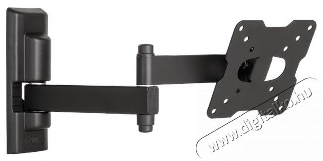Meliconi FlatStyle EDR100 14"-25" VESA 100x100 dupla karos dönthető, forgatható fali konzol Tv kiegészítők - Fali tartó / konzol - Fali tv tartó - 385440