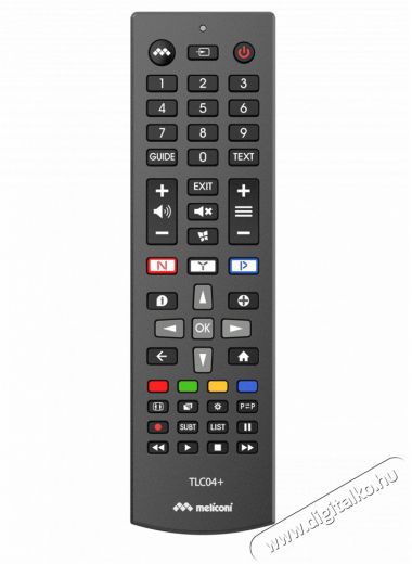 Meliconi TLC 04+ Philips előre programozott távirányító Tv kiegészítők - Távvezérlő - Gyári távirányító - 405972