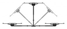 Meliconi SlimStyle Plus 400SDR Fast Block 40- 82 fali TV konzol Tv kiegészítők - Fali tartó / konzol - Fali tv tartó - 500334
