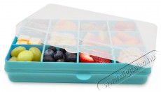 Melii Snackle Box snack doboz, kék-zöld Konyhai termékek - Edény - Ételtároló - 527481