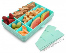 Melii Snackle Box snack doboz, kék-zöld Konyhai termékek - Edény - Ételtároló - 527481