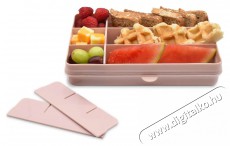 Melii Snackle Box uzsonnás doboz, rózsaszín Konyhai termékek - Edény - Ételtároló - 527486