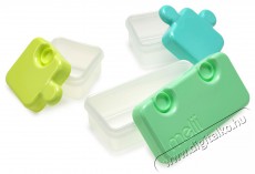Melii uzsonn&aacute;s doboz Puzzle z&ouml;ld, lime, k&eacute;k Konyhai term&eacute;kek - Ed&eacute;ny - &Eacute;telt&aacute;rol&oacute; - 529745