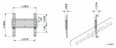 Meliconi Slimstyle Plus 200S DW 14 Tv kiegészítők - Fali tartó / konzol - Fali tv tartó - 516291