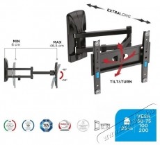 Meliconi 480989 SlimStyle Plus 200 SDR TV tart&oacute; konzol Tv kieg&eacute;sz&iacute;tők - Fali tart&oacute; / konzol - Fali tv tart&oacute; - 531976