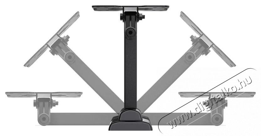 Meliconi FlatStyle ER100 TV tart&oacute; konzol Tv kieg&eacute;sz&iacute;tők - Fali tart&oacute; / konzol - Fali tv tart&oacute; - 531975