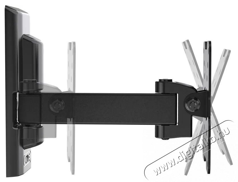 Meliconi FlatStyle ER100 TV tart&oacute; konzol Tv kieg&eacute;sz&iacute;tők - Fali tart&oacute; / konzol - Fali tv tart&oacute; - 531975