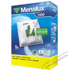 Menalux 1000 5 db-os szintetikus porzsák szett Háztartás / Otthon / Kültér - Porszívó / takarítógép - Porzsák / portartály - 384622