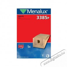 Menalux 3385P 5 db-os papír porzsák szett Háztartás / Otthon / Kültér - Porszívó / takarítógép - Porzsák / portartály - 384624