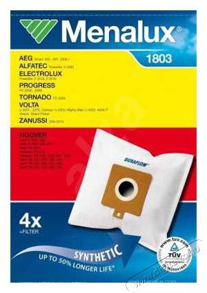 Menalux 1803 porzsák Háztartás / Otthon / Kültér - Porszívó / takarítógép - Porzsák / portartály - 400999