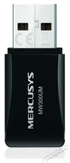Mercusys MW300UM 300Mbps Vezeték nélküli USB adapter Iroda és számítástechnika - Hálózat - Vezeték nélküli adapter - 396502