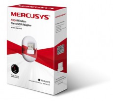 Mercusys MW150US 150Mbps Vezeték nélküli Nano USB Adapter Háztartás / Otthon / Kültér - Világítás / elektromosság - Hálózati elosztó / hosszabbító / adapter - 448228