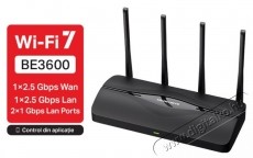 Mercusys MR27BE BE3600 Dual Band Wi-Fi 7 Router Iroda &eacute;s sz&aacute;m&iacute;t&aacute;stechnika - H&aacute;l&oacute;zat - Router - 531314