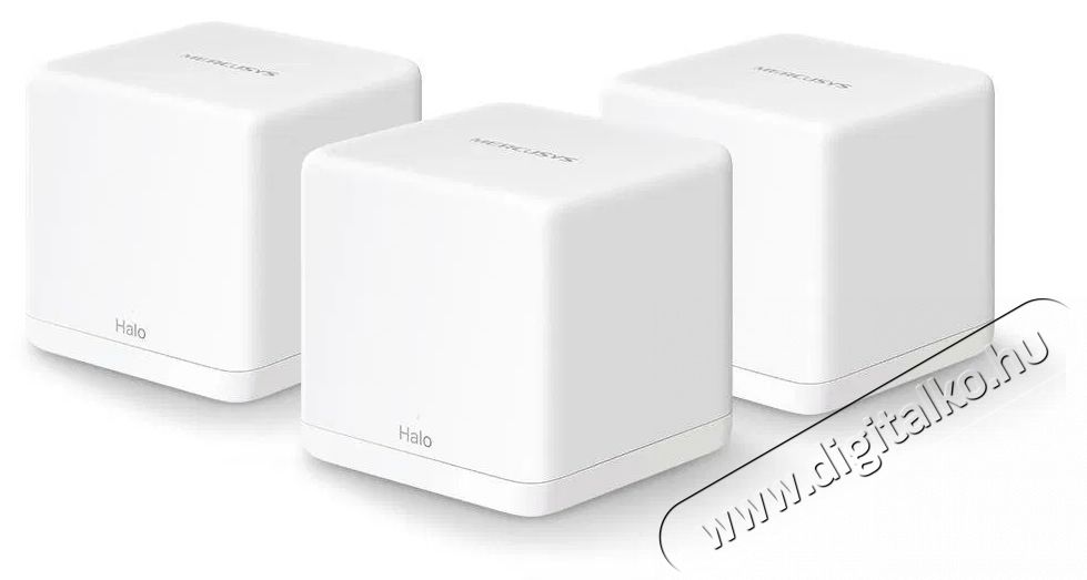 Mercusys Halo H30G (3-pack), WiFi Mesh System Iroda &eacute;s sz&aacute;m&iacute;t&aacute;stechnika - H&aacute;l&oacute;zat - H&aacute;l&oacute;zati kieg&eacute;sz&iacute;tő - 532650
