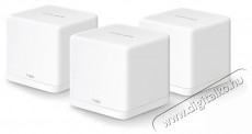 Mercusys Halo H30G (3-pack), WiFi Mesh System Iroda &eacute;s sz&aacute;m&iacute;t&aacute;stechnika - H&aacute;l&oacute;zat - H&aacute;l&oacute;zati kieg&eacute;sz&iacute;tő - 532650