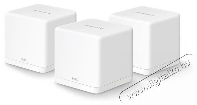 Mercusys Halo H30G (3-pack), WiFi Mesh System Iroda &eacute;s sz&aacute;m&iacute;t&aacute;stechnika - H&aacute;l&oacute;zat - H&aacute;l&oacute;zati kieg&eacute;sz&iacute;tő - 532650