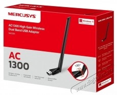 Mercusys MA30H, AC1300 High Gain WiFi USB adapter Tv kieg&eacute;sz&iacute;tők - Wi-Fi adapter - 532657