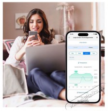 Meross Smart Temperature and Humidity Sensor MS130-EU Háztartás / Otthon / Kültér - Biztonságtechnika - Kiegészítő - 519545